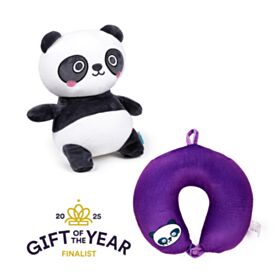 Cestovní polštář a hračka Swapseazzz -plyšový - Adoramals-zvířátka-Panda Susu Cestovní polštář a hračka Swapseazzz -plyšový - Adoramals-zvířátka-Panda Susu