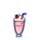 Osvěžovač vzduchu - Foodiemals - Betty Milk Shake - Jahoda