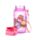 Nerozbitná plastová dětská láhev s víčkem 350ml -  Kočka Pusheen  Core