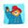 Stlačený cestovní ručník - Paddington Bear - medvídek