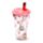 Kelímek - brčko - víčko - Kočka Pusheen Sips