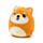 Plyšová hračka Squidglys - Adoramals - Pes Shiba Inu Shuggs