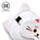 Cestovní polštář a maska na oči  Relaxeazzz - Kočka pro štěstí Maneki Neko
