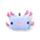 Cestovní polštář a maska na oči Relaxeazzz - Minecraft Axolotl