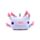 Cestovní polštář a maska na oči Relaxeazzz - Minecraft Axolotl