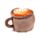 Zarážka do dveří Foodiemals - Cappuccino
