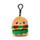 Klíčenka - plyšová- Squidglys Foodiemals - Hamburger,hot dog …