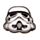 Sada 4 podtácků - The Original Stormtrooper 