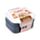 Svačinový box s příborem Bento box - Kočka Pusheen - Bento Club