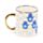 Porcelánový hrnek - 300 ml - Evil Eye - Boží oko - talisman  -Dlaň