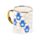 Porcelánový hrnek - 300 ml - Evil Eye - Boží oko - talisman  -Dlaň