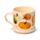 Sada porcelánový hrnek a podtácek Dýně - Autumn Harvest