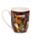 Porcelánový hrnek- Kočka - Cesta  čarodějnic- design Lisa Parker