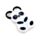 Dětské nůžky s krytem - magnetický - Adoramals -Zvířátka -panda,tygr