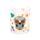 Sklenice - sada 2 ks- 250 ml - Day of the Dead - Lebka Mexiko