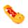 Mačkací hračka - Jezevčík Hot Dog