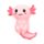 Natahovací hračka - antistres - Axolotl