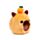 Plyšová mačkací hračka antistres - Queasy Squeezies-Zvířátka  Adoramals Kapybara - Capybara