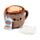 Termofor - plyšový obal - Levandule a pšenice - Foodiemals - Cappuccino