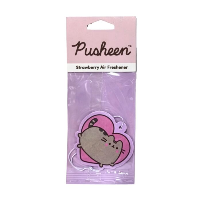 Osvěžovač vzduchu - jahoda - Kočka Pusheen - Srdce