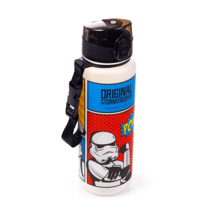 Nerozbitná plastová láhev s víčkem 600ml -The Original Stormtrooper Komiks