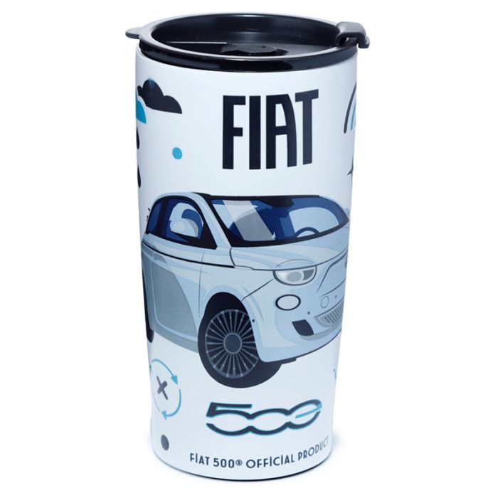 Termohrnek z nerezové oceli 500ml Fiat 500 E