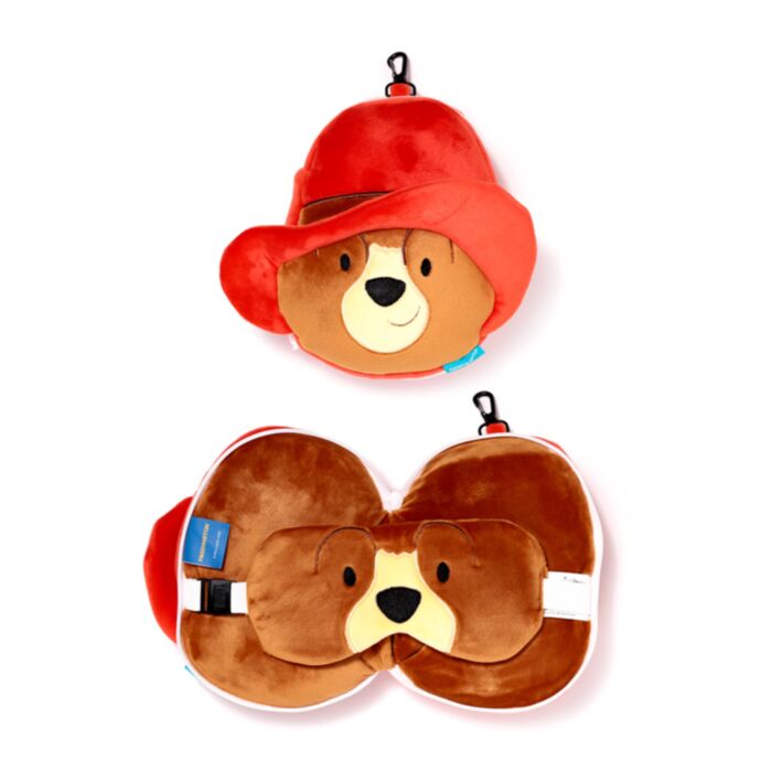 Cestovní polštář a maska na oči Relaxeazzz - Paddington Bear - medvídek