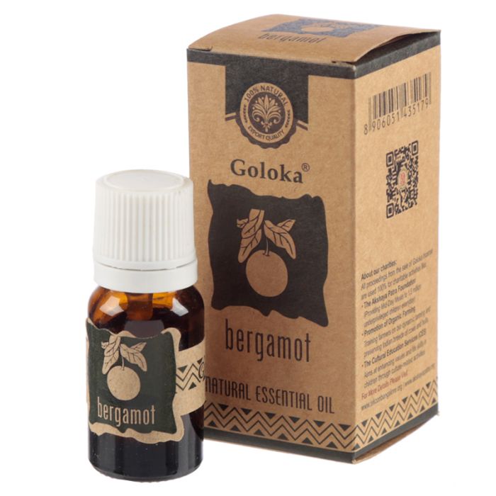 Přírodní esenciální olej Goloka Bergamot, 10ml