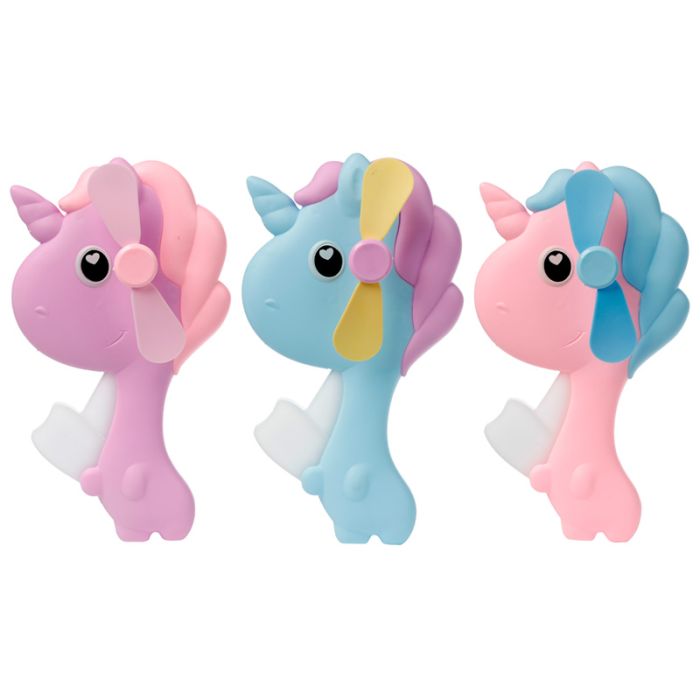 Ruční větráček Jednorožec Adoracorn