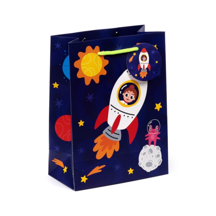 Dárková taška - Střední - Space cadet - Vesmír - Astronaut