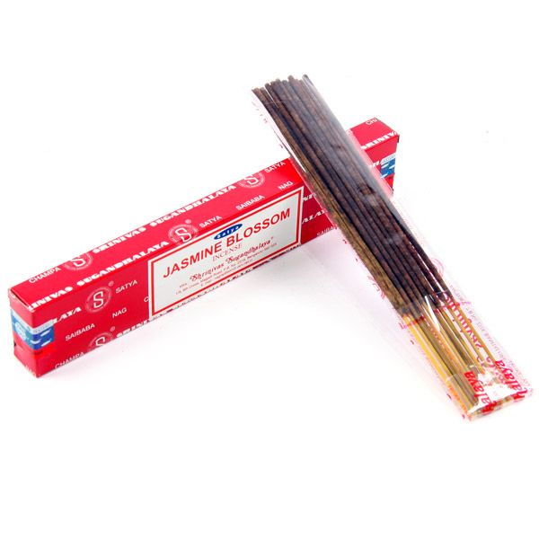 01477 Satya Jasmín Nag Champa Vonné tyčinky, 12ks