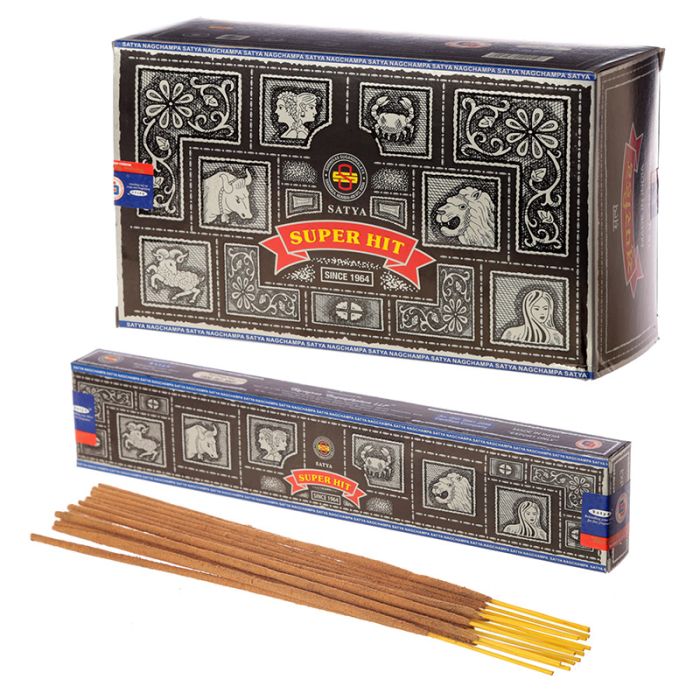 01464/02020 Vonné tyčinky Super Hit Nag Champa, 15g