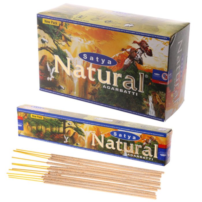 Vonné tyčinky Satya Natural 15g