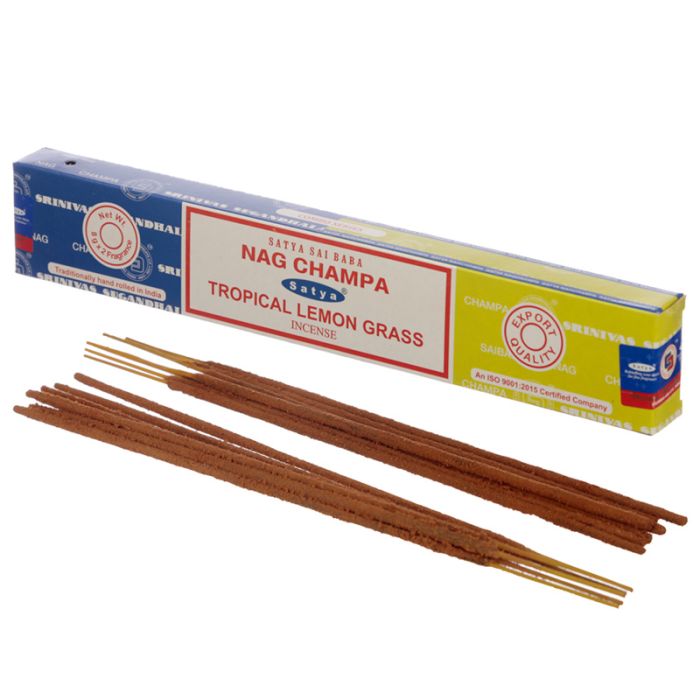 Vonné tyčinky Nag Champa 01339 Satya & Tropický citron