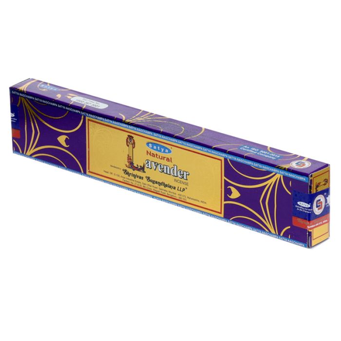 Vonné tyčinky Satya Nag Champa 01444 přírodní - Levandule