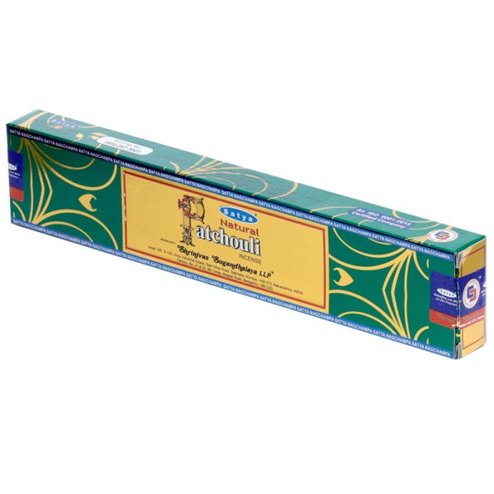 Vonné tyčinky Satya Nag Champa 01445 přírodní - Pačuli