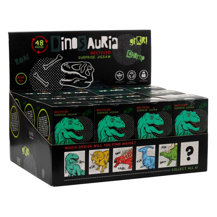 Puzzle z recyklovaného papíru 48 kusů - Dinosauři Dinosauria