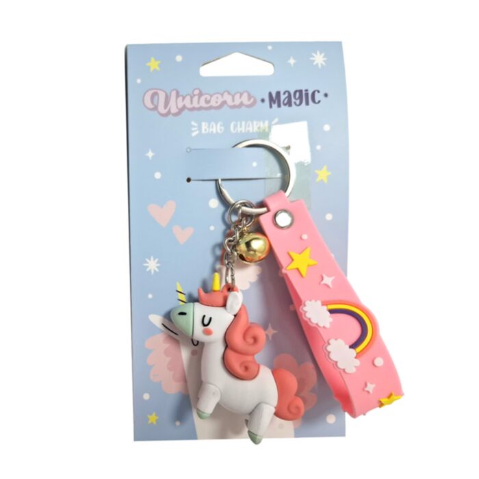 3D přívěsek na tašku a klíče - Unicorn Magic - Jednorožec