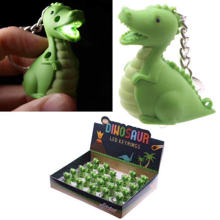 Klíčenka s LED osvětlením Dinosaurus