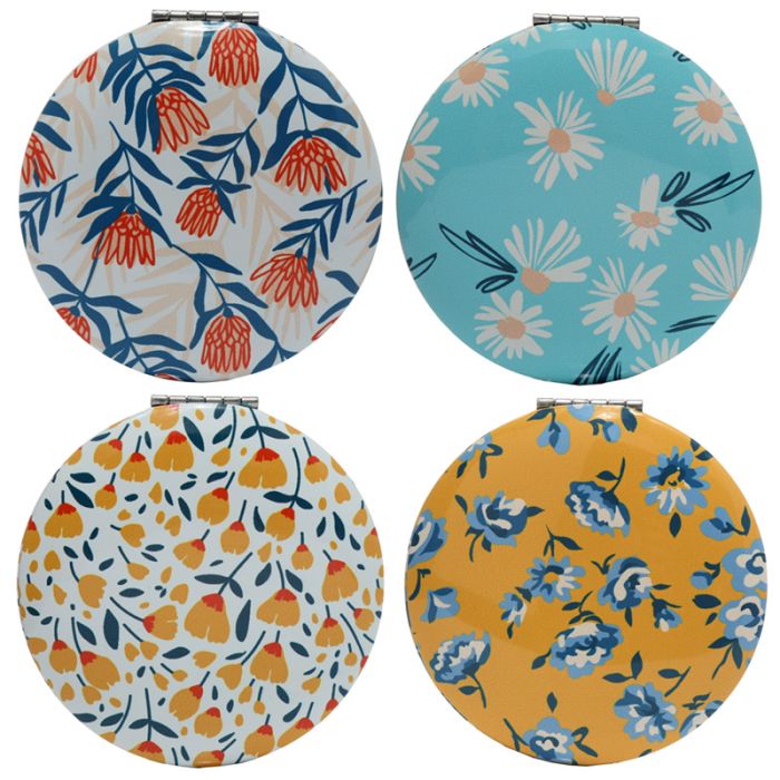 Kompaktní kosmetická zrcátka Květy Botanical - nové 2021