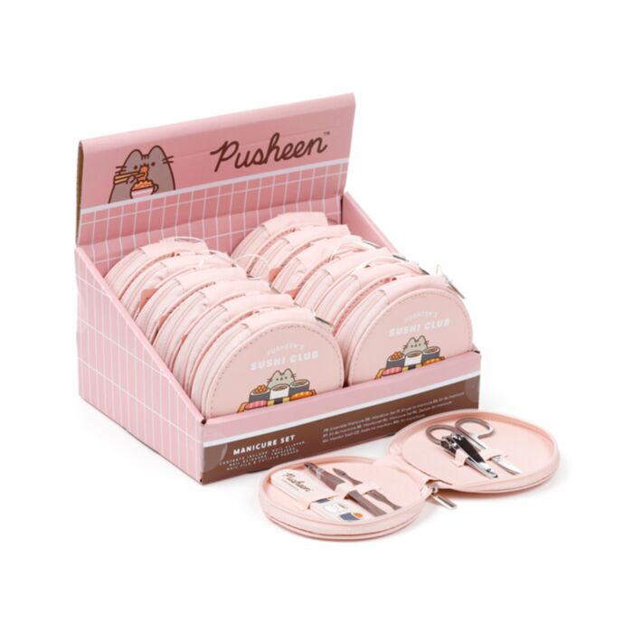 Manikúra - sada nástrojů  - Kočka Pusheen - Bento Club