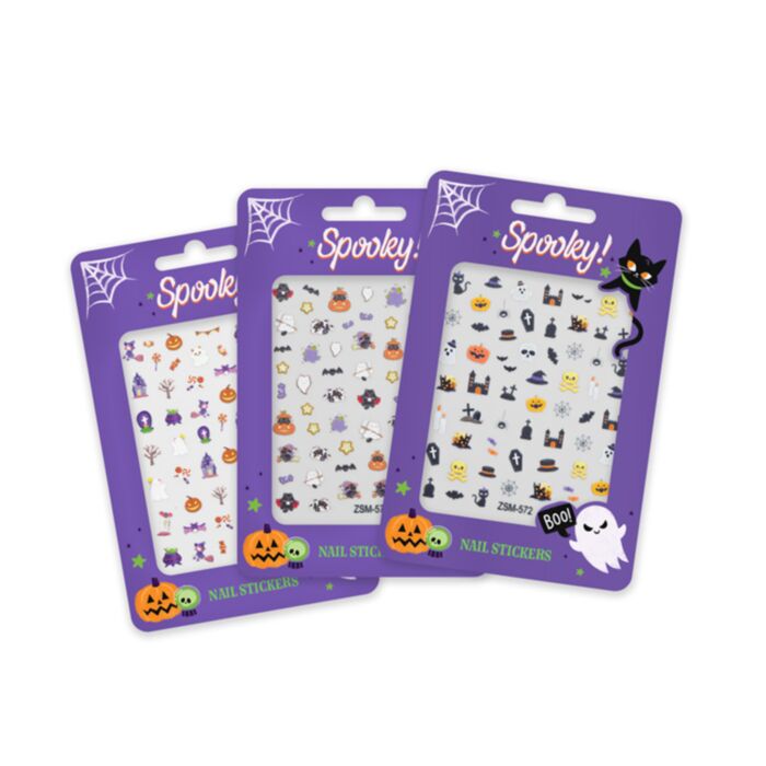 Samolepky na nehty - Spooky - Strašidýlka 