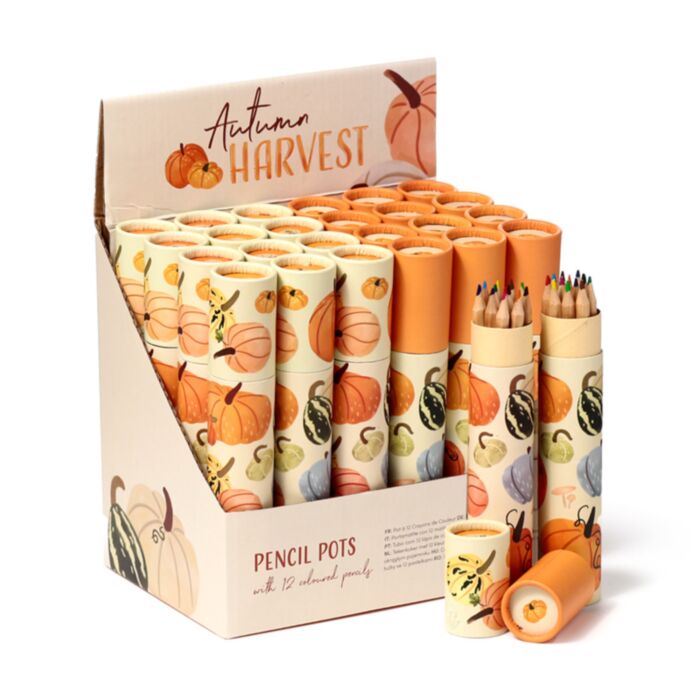 Sada pastelek - krabička -12 ks - Dýně-Autumn Harvest