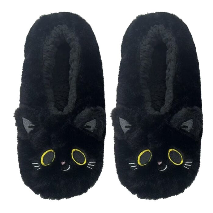 Bačkory - Lucky the Black Cat - Kočka - EU39-41/UK6-8