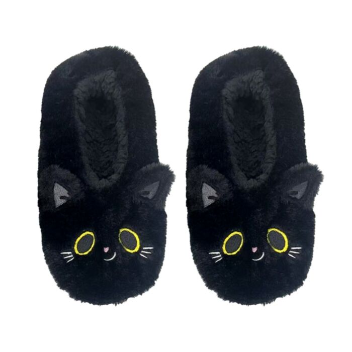Bačkory - Lucky the Black Cat - Kočka - EU36-38/UK3-5