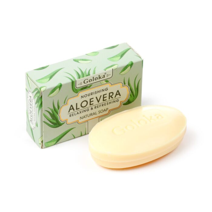 Mýdlo - ručně vyrobené - Goloka - Aloe Vera 