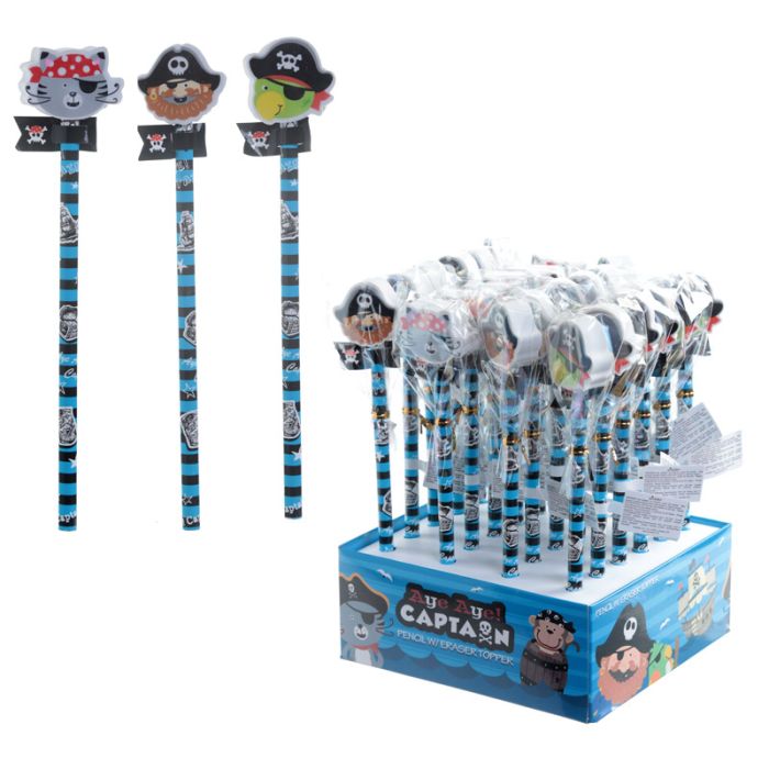 Tužka - guma - Pirát 