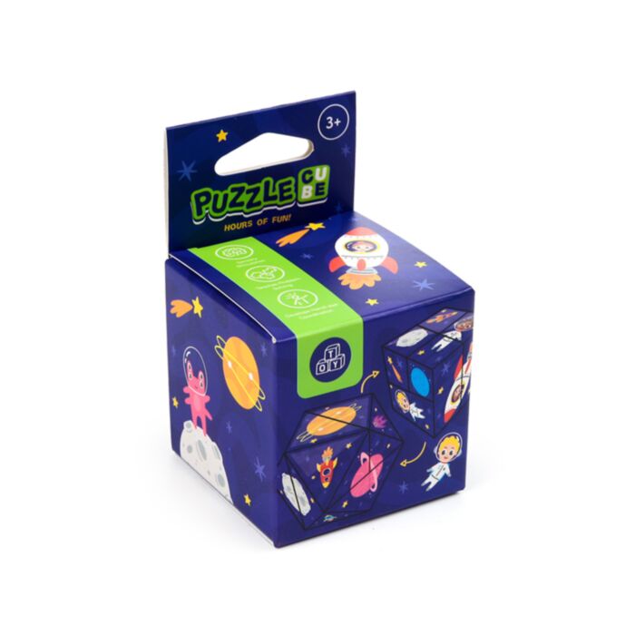 Puzzle Cube-Hlavolam-kostka -hračka-Space cadet-Vesmírný kadet
