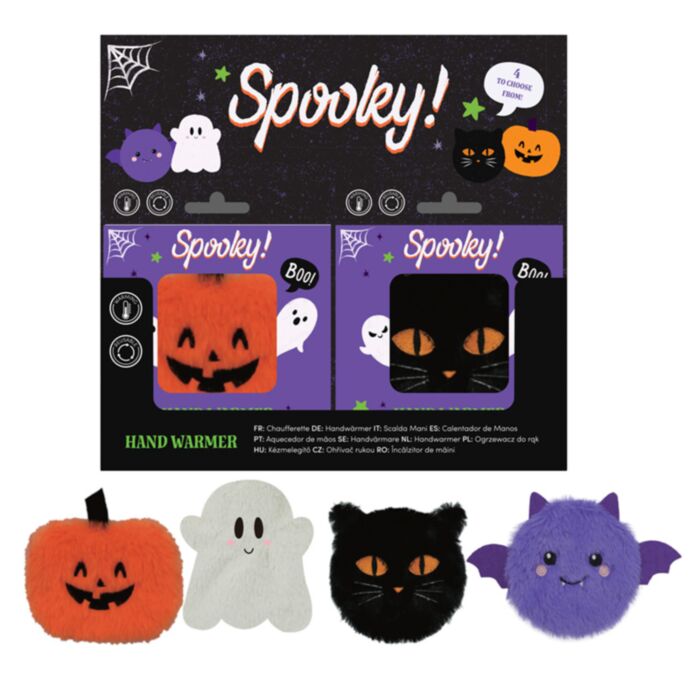 Ohřívač rukou - plyšový obal - Spooky - Strašidýlko