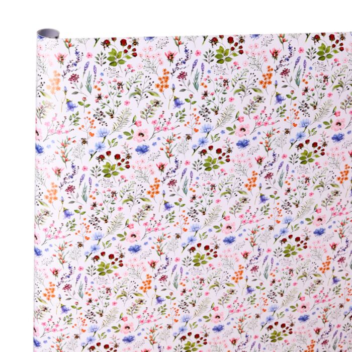 Dárkový balicí papír - 3 m - Nectar Meadows-Včela